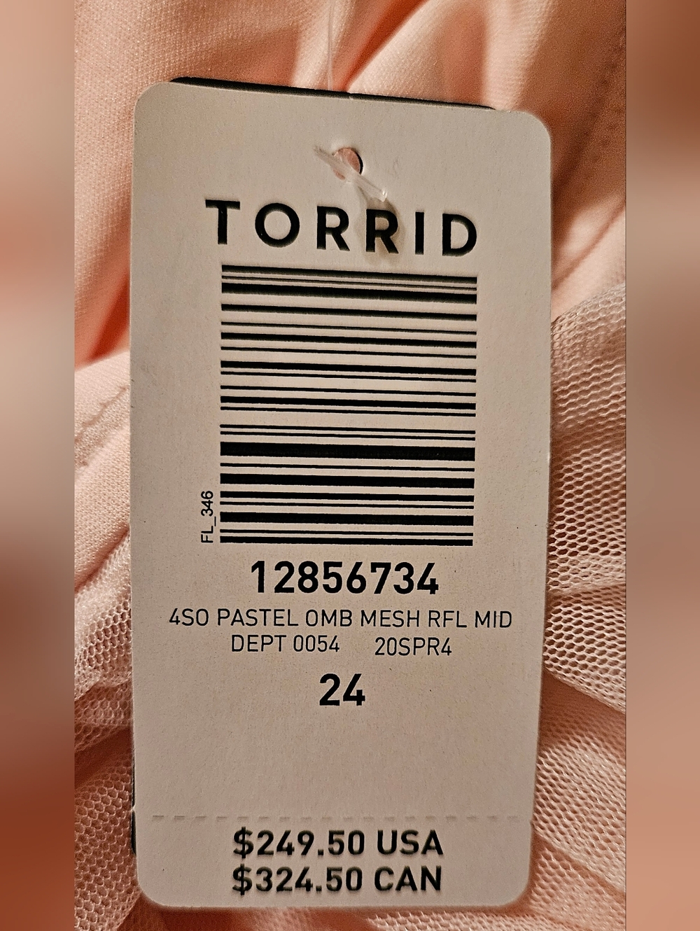Torrid  Layered Ruffle Dress - Picture 2 of 3